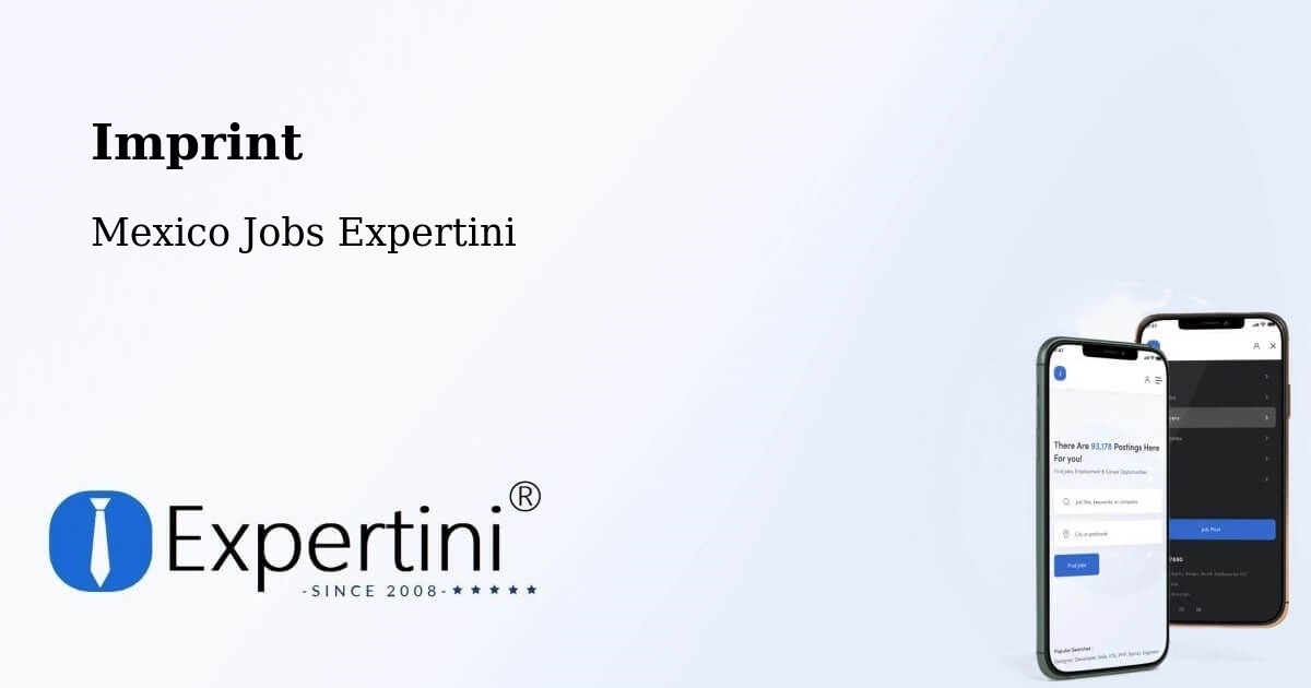 Imprint – Jilotepec - Mexico Jobs Expertini